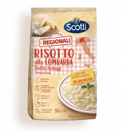 RISOTTO" LOMBARDA" FOUR CHEESE SCOTTI 200G