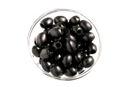BLACK OLIVES PITTED IN BRINE FRUTTO DEL SOL TIN 4.1KG