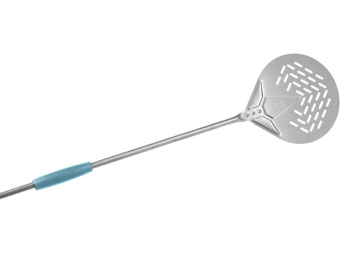 PALETTINO INOX Ø17CM FORATO MANICO SMONTABILE - Image 1