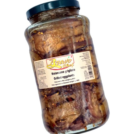 AUBERGINES GRILLED BRAVO CHEF JAR 3KG