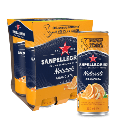 LATTINA ARANCIATA S. PELLEGRINO 24X33CL