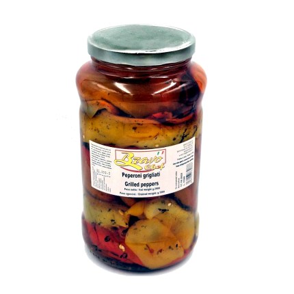 PEPPERS GRILLED BRAVO CHEF JAR 3KG