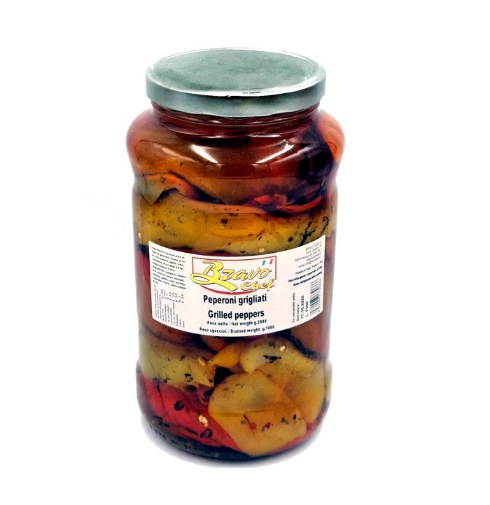 PEPPERS GRILLED BRAVO CHEF JAR 3KG - Image 1