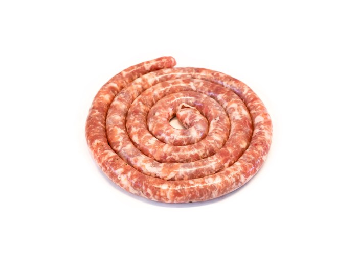 SALSICCIA CERVELLATINA SUINO FRESCA X KG - Image 1