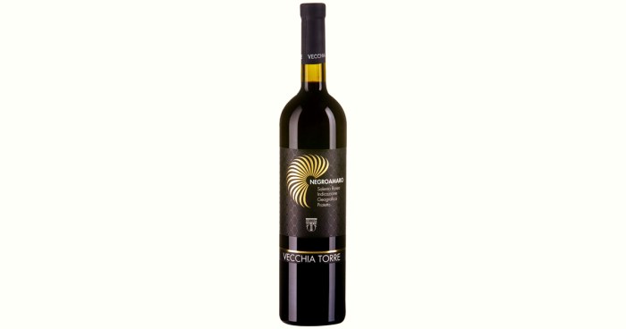 NEGROAMARO SALENTO IGP VECCHIA TORRE 13.5% 6x75CL - Image 1