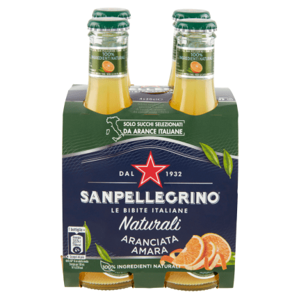 BOTTIGLIA ARANCIATA AMARA SANPELLEGRINO 24X20CL