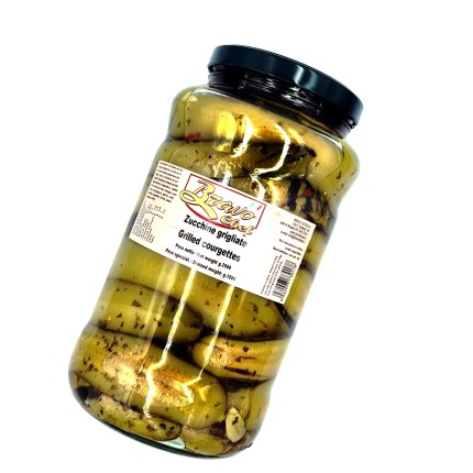 COURGETTES GRILLED  BRAVO CHEF JAR 3KG