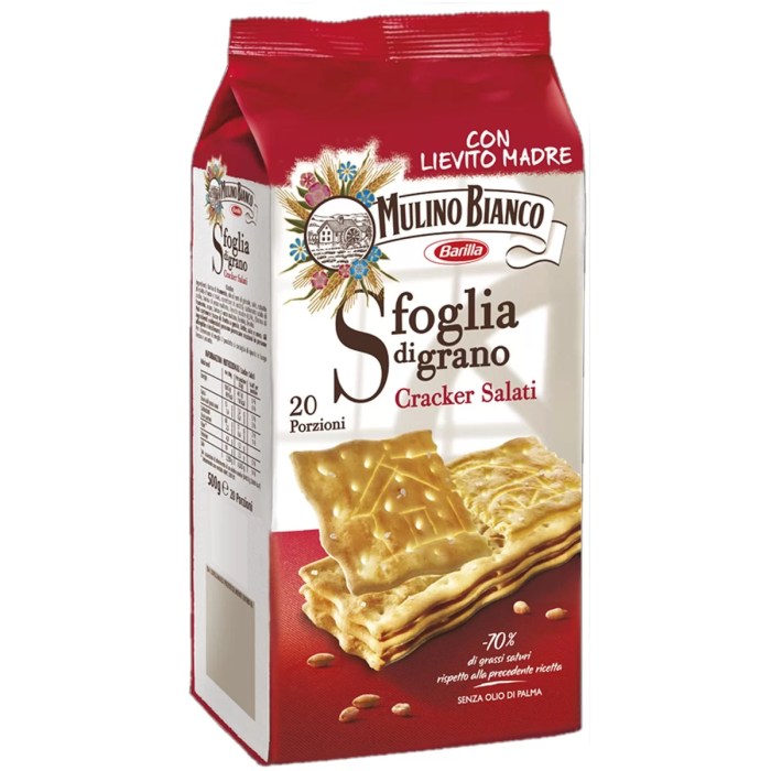 CRACKERS SALATI M/BIANCO GR 500 - Image 1