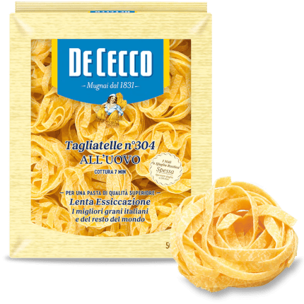 DE CECCO TAGLIATELLE ALL'UOVO N°304 8X500GR