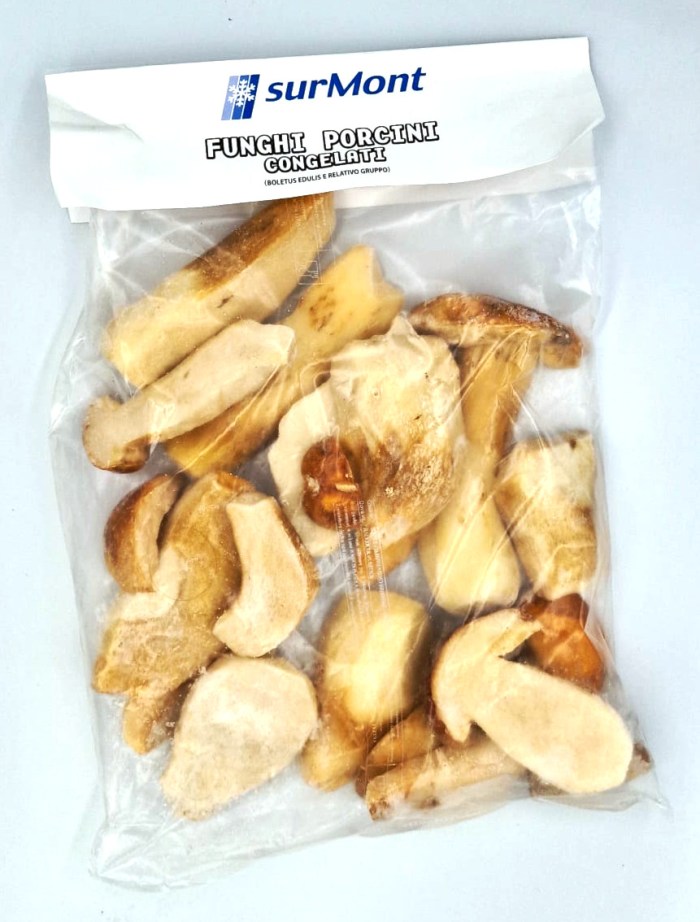FROZEN PORCINI MUSHROOMS A META 1KG - Image 1