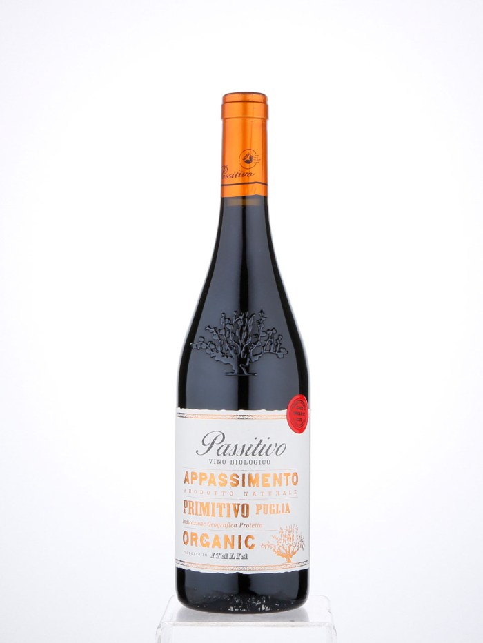 PRIMITIVO APPASSIMENTO SALENTO IGP 2022 6x75CL VOL 14% - Image 1