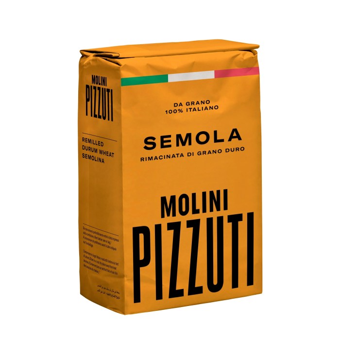 SEMOLA RIMACINATA DI GRANO DURO MOLINI PIZZUTI 25KG - Image 1