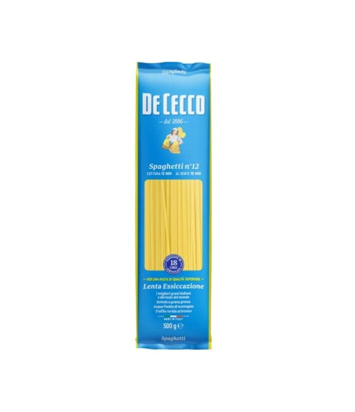 DE CECCO SPAGHETTI N°12 24X500GR - Image 1
