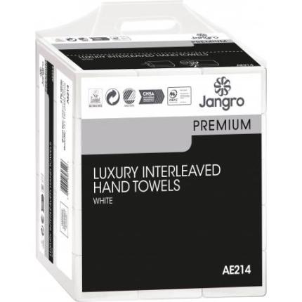 JANGRO LUXURY INTERLEAVED HAND TOWELS  CS