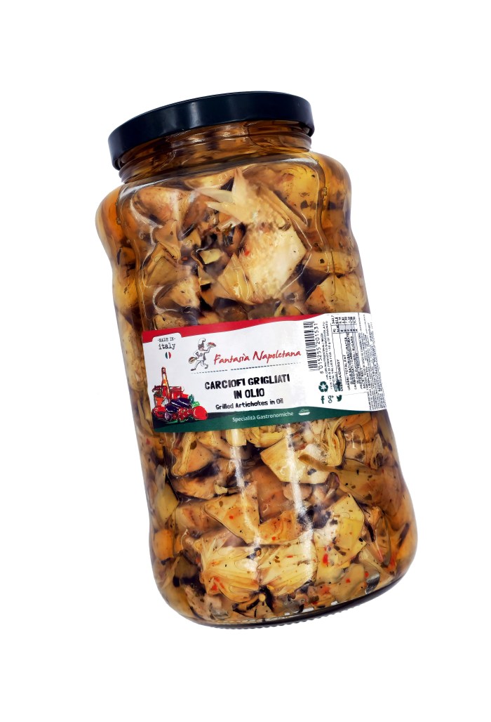 CARCIOFI GRIGLIATI IN OLIO 3 Kg - Image 1