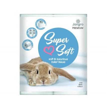 JANGRO PREMIUM SUPER SOFT TOILET TISSUE 200 SHEET X 40 ROLLS