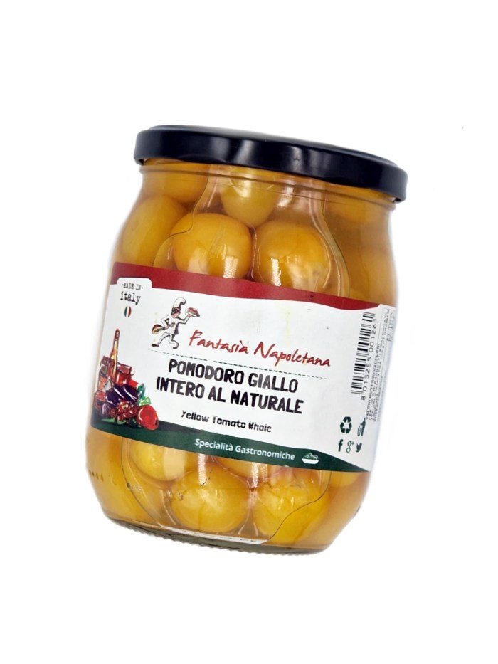 POMODORINO GIALLO INTERO AL NATURALE 570g - Image 1