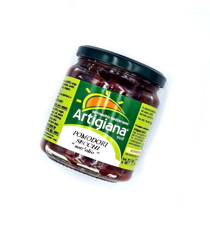 POMODORI SECCHI SOTT'OLIO ARTIGIANA 9X280G - Image 1