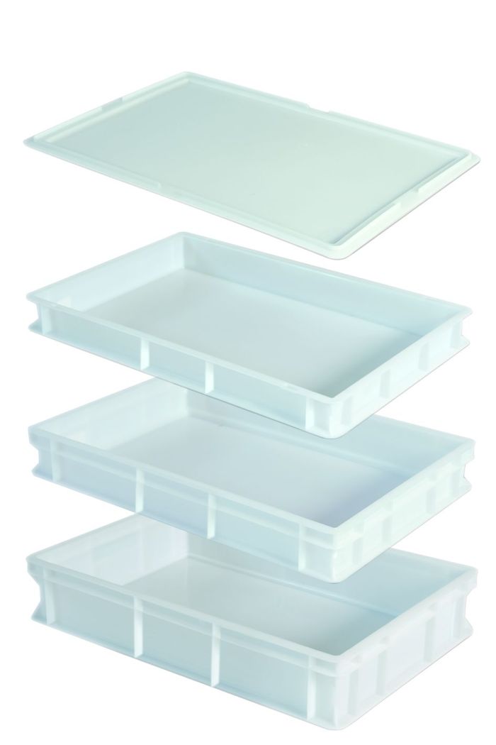 CASSETTA PLASTICA RINFORZATA  57X36,5XH9,5CM - Image 1