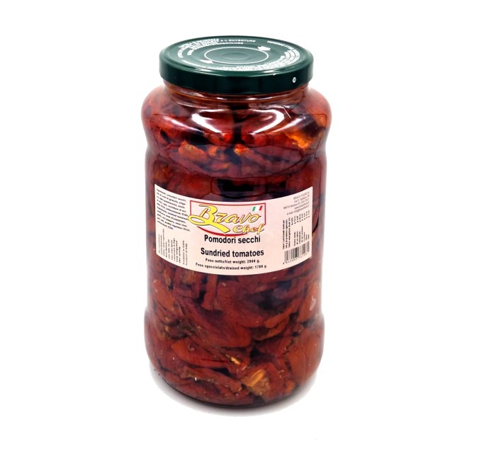 SUNDRIED TOMATOES BRAVO CHEF JAR 3KG - Image 1